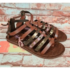 Ladies Piping Hot Brown Casual Sandals | Cancun Ladies Piping Hot Brown Casual Sandals | Cancun