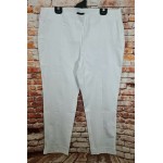 Ladies Sara So Slimming Soft Stretch Waist Pants | White