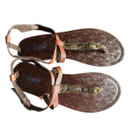 Ladies Piping Hot Brown Casual Sandals | Cabo Ladies Piping Hot Brown Casual Sandals | Cabo