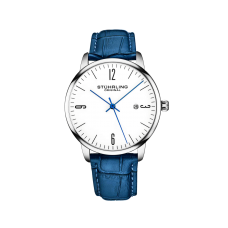 Stuhrling Original 40mm Rasa 3997 Quartz Classic Watch | Blue