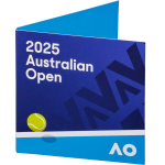 2025 RAM $2 Privy Mark Colour Coin in Folder Australian Open  | Men's & Women's Set of 2