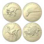 2022 Australian Dinosaurs Collection Uncirculated $1 Coins | Set of 4