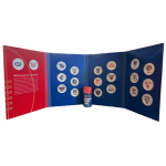 2023 AFL Premiership Season Coin Tube & Folder Collector Set  | $1 Coins