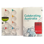 2021 Great Aussie Coin Hunt 2 Empty Presentation Folder Holds 26 x $1 Coins