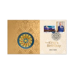 2025 The King's Birthday Medallion FDC Cover | King Charles III 2025 The King's Birthday Medallion FDC Cover | King Charles III