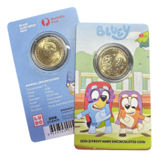 2024 RAM $1 Privy Mark Bluey Coin-In-Card | The Grannies