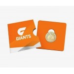 2024 AFL & AFLW Team Uncirculated $1 Coin in Card | GWS Giants