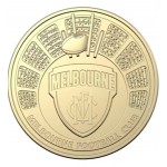2024 AFL & AFLW Team Uncirculated $1 Coin in Card | Melbourne Football Club