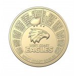 2024 AFL & AFLW Team Uncirculated $1 Coin in Card | West Coast Eagles