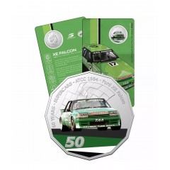 2020 Australian 50 Cent RAM Uncirculated Coin | 1984 Ford XE Falcon Greens-Tuf
