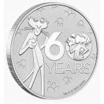 2024 Tuvalu Pink Panther 60 Years $1 1oz 99.9% Silver - Frosted UNC Coin Perth Mint 2024 Tuvalu Pink Panther 60 Years $1 1oz 99.9% Silver - Frosted UNC Coin Perth Mint