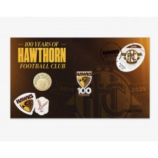 2024 PNC 100 Years of Hawthorn Football Club $1 Coin & Pin | 2025 Limited