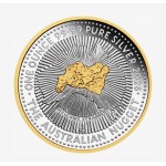 40th Anniversary of the Australian Nugget Gold Coin Program 2026 1oz Silver Proof Gilded Coin