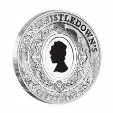 Bridgerton - Lady Whistledown 2026 1oz Silver Coloured Coin Bridgerton - Lady Whistledown 2026 1oz Silver Coloured Coin