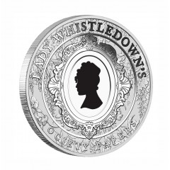 Bridgerton - Lady Whistledown 2026 1oz Silver Coloured Coin Bridgerton - Lady Whistledown 2026 1oz Silver Coloured Coin