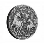 Australian Lunar Series III 2026 Year of the Horse 2oz Silver Antiqued Coin
