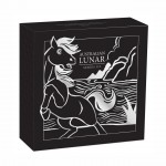 Australian Lunar Series III 2026 Year of the Horse 2oz Silver Antiqued Coin