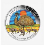 Australian Emu 2026 1oz Silver Coloured Coin