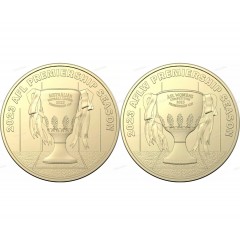 2023 AFL & AFLW Premiership Season Uncirculated $1 Coins | 2 x Sealed Bags of 20