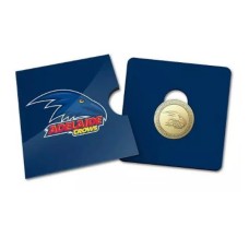 2023 AFL & AFLW Team Uncirculated $1 Coin in Card | Adelaide Crows