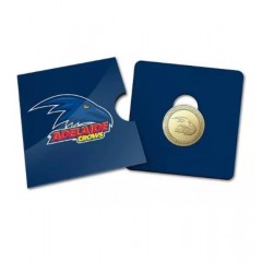 2023 AFL & AFLW Team Uncirculated $1 Coin in Card | Adelaide Crows