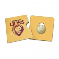 2023 AFL & AFLW Team Uncirculated $1 Coin in Card | Brisbane Lions