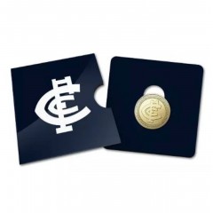 2023 AFL & AFLW Team Uncirculated $1 Coin in Card | Carlton Football Club
