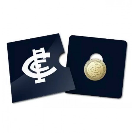 2023 AFL & AFLW Team Uncirculated $1 Coin in Card | Carlton Football Club