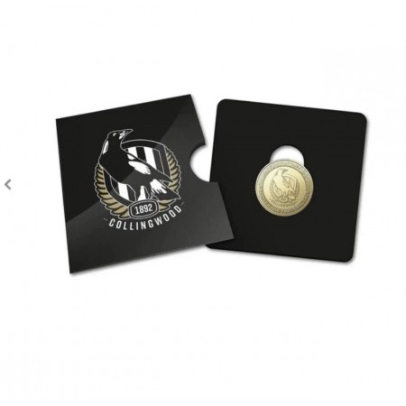 2023 AFL & AFLW Team Uncirculated $1 Coin in Card | Collingwood Football Club