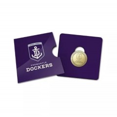 2023 AFL & AFLW Team Uncirculated $1 Coin in Card | Fremantle Dockers
