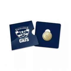2023 AFL & AFLW Team Uncirculated $1 Coin in Card | Geelong Cats