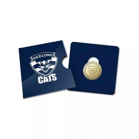 2023 AFL & AFLW Team Uncirculated $1 Coin in Card | Geelong Cats