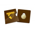 2023 AFL & AFLW Team Uncirculated $1 Coin in Card | Hawthorn Hawks