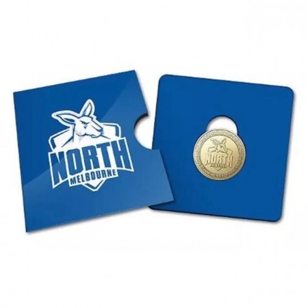 2023 AFL & AFLW Team Uncirculated $1 Coin in Card | North Melbourne Kangaroos