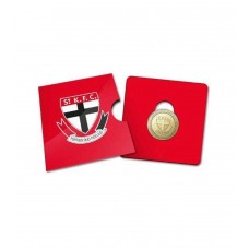 2023 AFL & AFLW Team Uncirculated $1 Coin in Card | Saint Kilda Football Club
