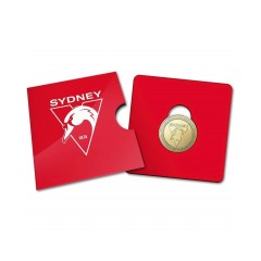 2023 AFL & AFLW Team Uncirculated $1 Coin in Card | Sydney Swans