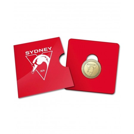 2023 AFL & AFLW Team Uncirculated $1 Coin in Card | Sydney Swans