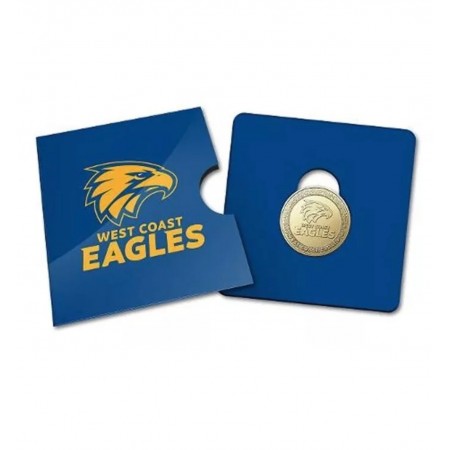 2023 AFL & AFLW Team Uncirculated $1 Coin in Card | West Coast Eagles