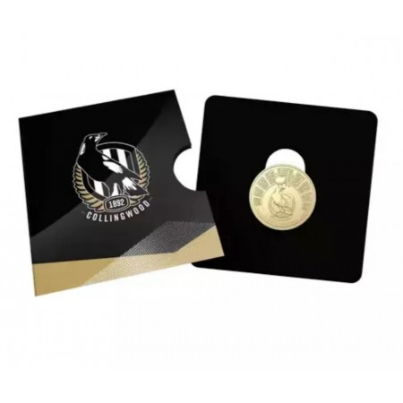2024 AFL & AFLW Team Uncirculated $1 Coin in Card | Collingwood Football Club