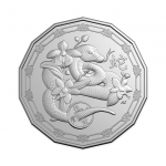 2025 Happy Lunar New Year of the Snake RAM Uncirculated Coin | 50 Cent