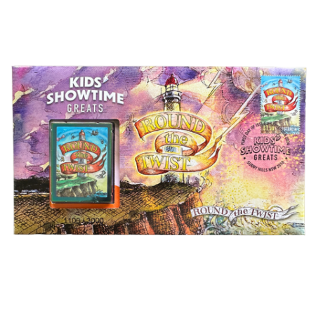 2024 Kids Showtime Greats Medallion FDC Cover | Round the Twist