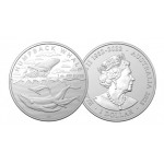 2023 Australian $1 1oz 99.9% Silver Investment RAM Coin | Humpback Whale