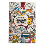 2021 Great Aussie Coin Hunt 2 Empty Presentation Folder Holds 26 x $1 Coins