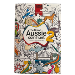2021 Great Aussie Coin Hunt 2 Empty Presentation Folder Holds 26 x $1 Coins