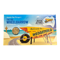 The Big Wheelbarrow Postal Numismatic Cover Aussie Big Things 2 PNC | 2025 The Big Wheelbarrow Postal Numismatic Cover Aussie Big Things 2 PNC | 2025