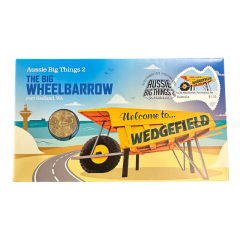 The Big Wheelbarrow Postal Numismatic Cover Aussie Big Things 2 PNC | 2025 The Big Wheelbarrow Postal Numismatic Cover Aussie Big Things 2 PNC | 2025