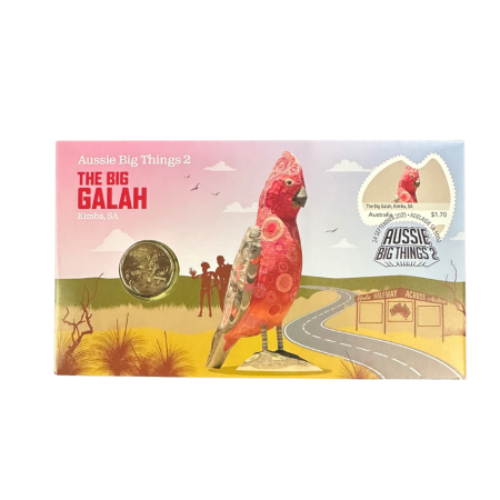 The Big Galah Postal Numismatic Cover Aussie Big Things 2 PNC | 2025 The Big Galah Postal Numismatic Cover Aussie Big Things 2 PNC | 2025