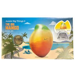 The Big Mango Postal Numismatic Cover Aussie Big Things 2 PNC | 2025 The Big Mango Postal Numismatic Cover Aussie Big Things 2 PNC | 2025