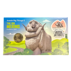 The Big Merino Postal Numismatic Cover Aussie Big Things 2 PNC | 2025 The Big Merino Postal Numismatic Cover Aussie Big Things 2 PNC | 2025