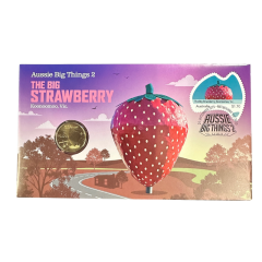 The Big Strawberry Postal Numismatic Cover Aussie Big Things 2 PNC | 2025 The Big Strawberry Postal Numismatic Cover Aussie Big Things 2 PNC | 2025